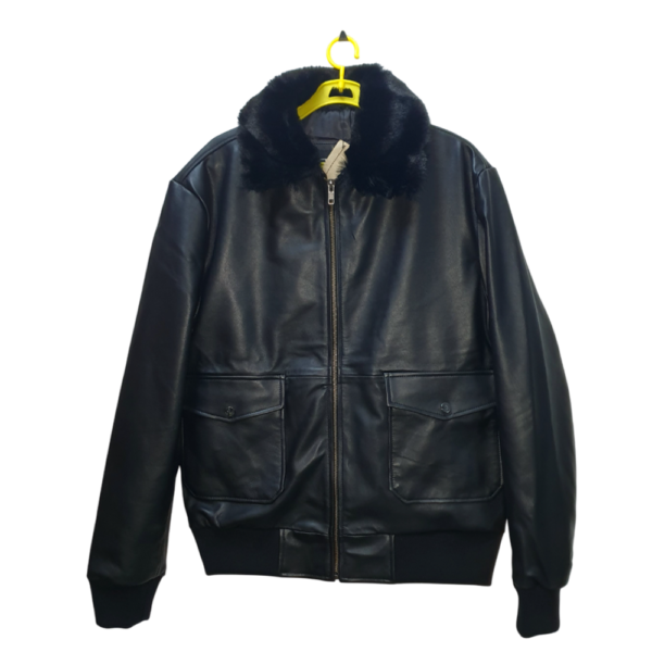 Men Shearling Leather Jacket